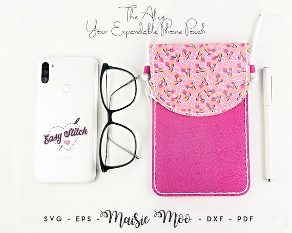 Easy Sew Phone Pouch Pockets For Classroom Cell Phone Pocket