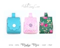 AirPod® Cover SVG, EarPod Case Template, Keychain Holder SVG, No Sew, Faux Leather Svg files for Cricut Cut Files Maisie Moo Vegan leather