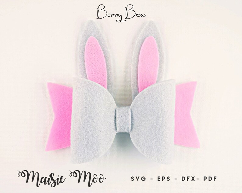 Free Free Bunny Hair Bow Svg 512 SVG PNG EPS DXF File