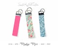 Key Fob SVG | Keychain Wrist Fob Tempate | Faux Leather Fob | Wristlet Cricut SVG Cut File | Cricut Bracelet Template | Purse Fob Maisie Moo