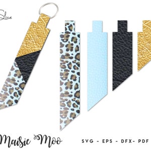 Download Keychain SVG Key Ring SVG Key chain Fob Template Faux | Etsy