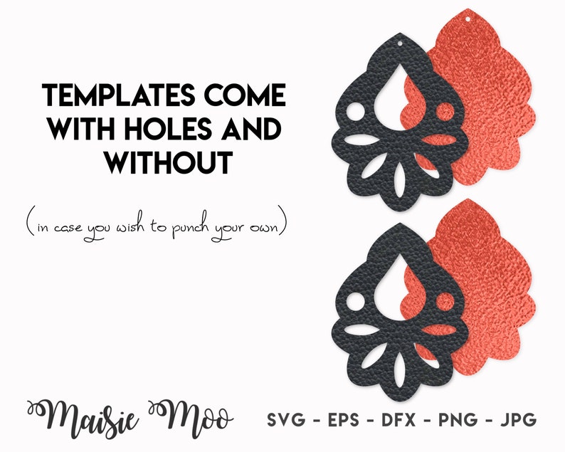 Download Boho Earring Svg Leather Layered Earrings Cork Cricut Earring Template Faux Leather Earring Templates Moroccan Cricut Earring Svg Kits How To Jewelry Making Beading Truongsinhhoc Com Vn