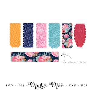 Hinged Snap Clip SVG, Snapclip Template, Bow Template, Bow SVG,  Clippie Cover,  Hair Clip Svg files for Cricut Cut Files, Maisie Moo