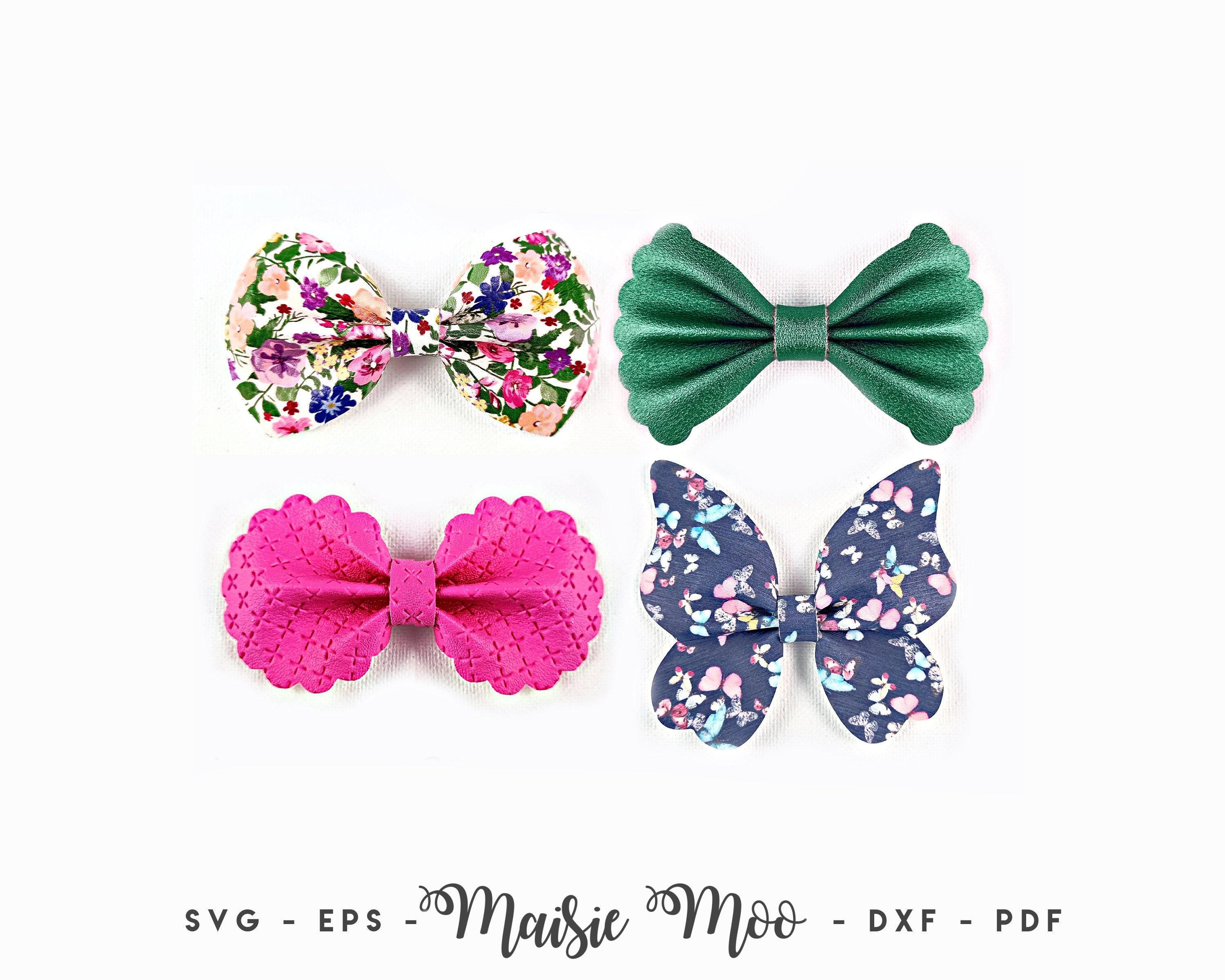 Pinch Bow Template SVG, Bow SVG, Bow Bundle SVG, Cricut Svg Files, Hair ...