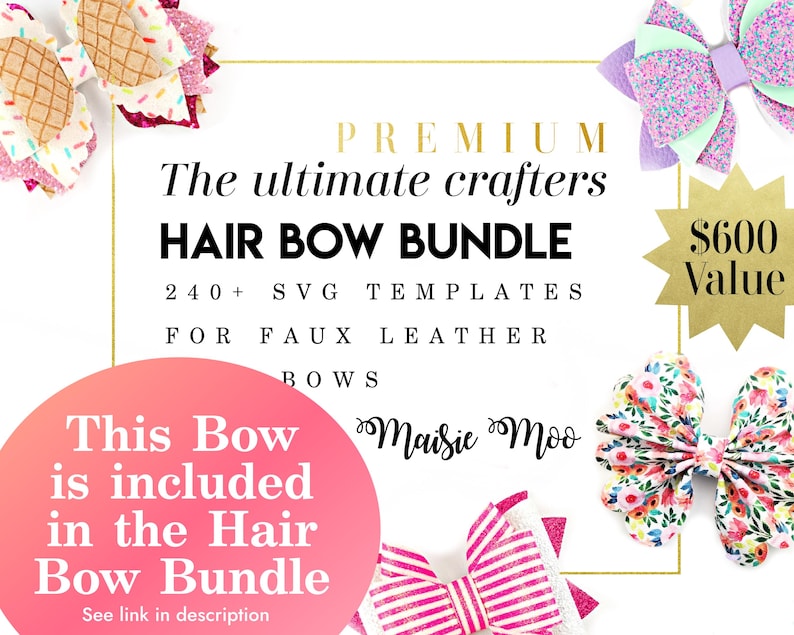the ultimate hair bow bundle is now available for purchase