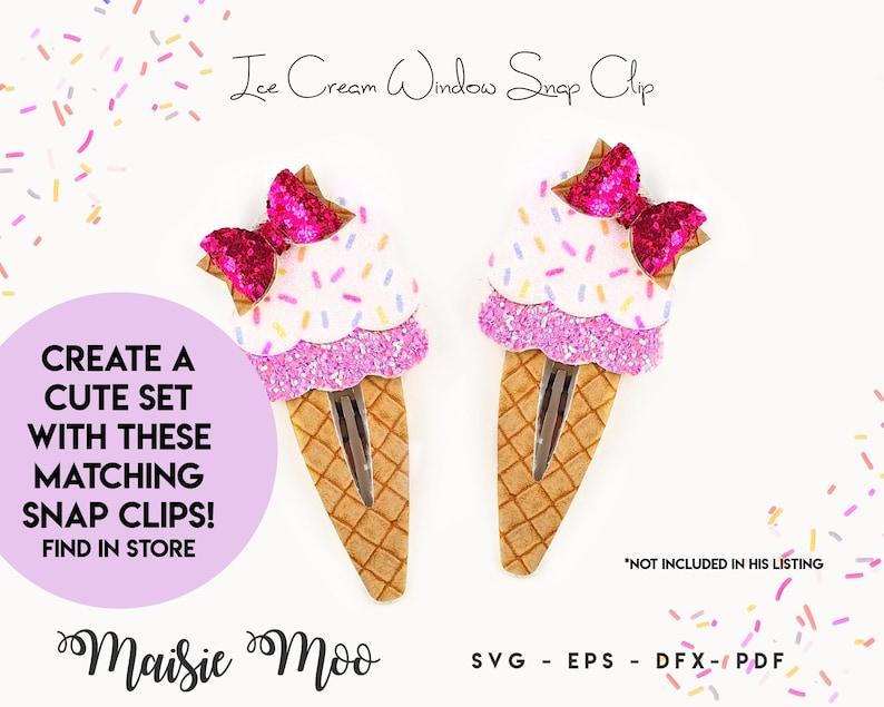 Triple Tail Hair Bow SVG, Bow Template, Triple Scoop Faux Leather Bow SVG, Bow Clay OTT Cricut Hair Bow pdf Maisie Moo Vegan leather