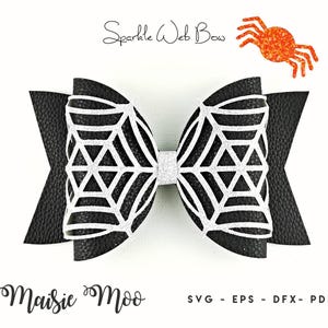 Halloween Bow Collection, Bow Template SVG Bundle, Black Bow SVG, Bow Bundle SVG, Svg files for Cricut Cut Files, Silhouette Cut Files,