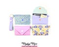 Pocket Wallet Keychain Card Purse SVG Bundle, Keyring Coinpurse Template, Purse Faux Leather No Sew, Card Wallet Cricut Maisie Moo