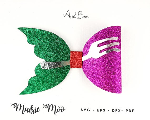 Free Free 287 Mermaid Bow Template Svg SVG PNG EPS DXF File