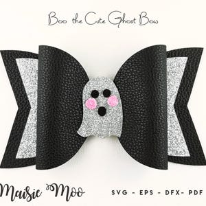 Halloween Bow SVG, Collection, Bow Template SVG Bundle, Black Bow SVG, files for Cricut Cut Files, Silhouette Cut Files, image 5