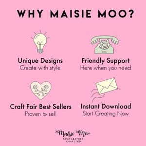 Patroon ritszakje, kunstleer portemonnee SVG, make-uptas naaipatroon, etui SVG, Maisie Moo Cricut Crafts Clara afbeelding 9