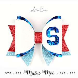 Cheer Bogen Vorlage, Cheerleader Alphabet Buchstabe Bogen SVG, Cricut Kunstleder-Projekt, College Back to School Crafts