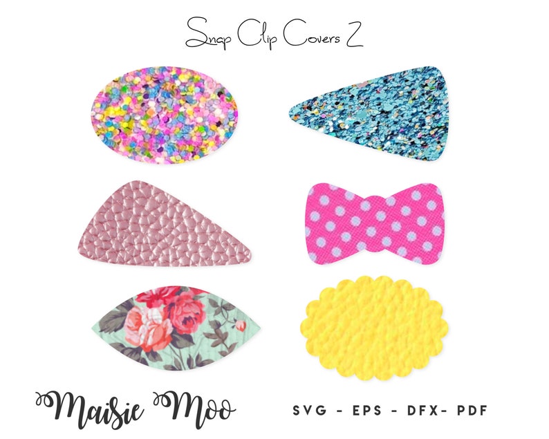 Bundle Snap Clip SVG, Snapclip Template Bundle, Heart Star Bow Template, Bow SVG, Clippie Cover, Hair Clip Svg files for Cricut Cut Files,