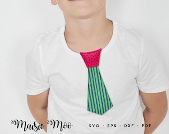 Boys 3D Neck Tie SVG Template, Clip-on Necktie Boys Bow Tie Pattern, Faux Leather Tie svg, DIY Bow Tie PDF, Svg files for Cricut Cut Files,