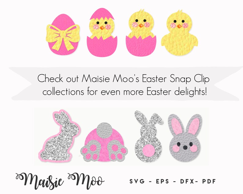 Download Easter Bow Template SVG Bow SVG Easter Surprise Bow Chick ...