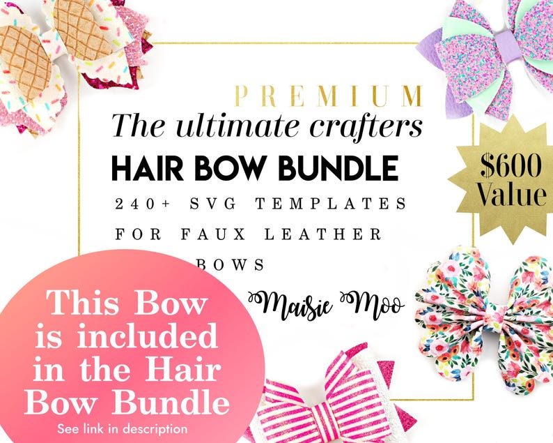 the ultimate hair bow bundle is now available for purchase