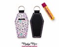 Coffin Lip Balm Holder SVG, Halloween Chapstick Holder Pattern, Faux Leather Keychain Template, Gothic Keyring, Easy Stitch Cricut Pattern product logo