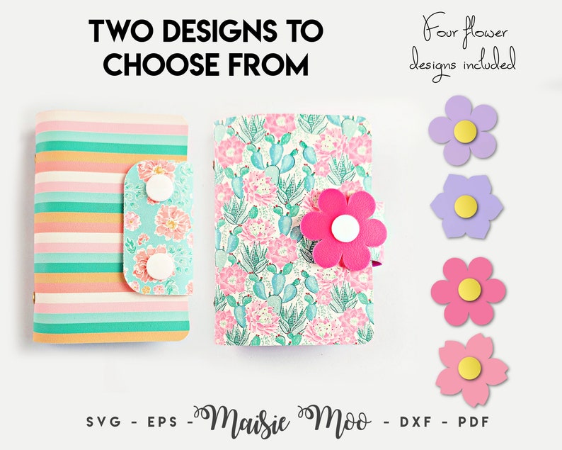 Card Holder SVG, Credit Card Cover, Multi Card Wallet SVG Pattern, Mini Photo Album, Card sleeve Template Sewing Pattern, Maisie Moo Design