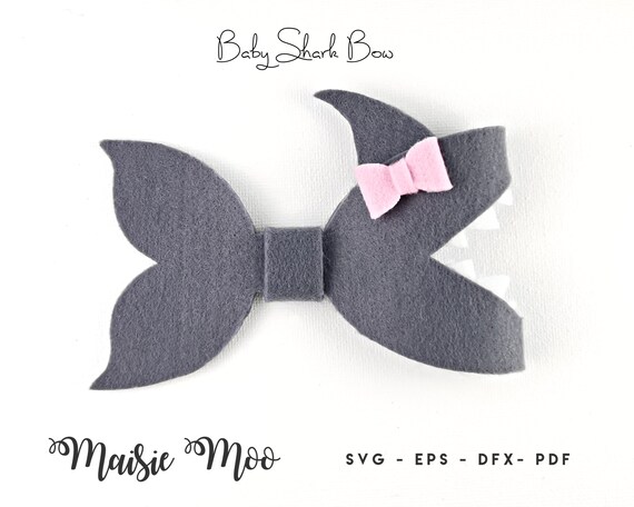 Free Free 98 Baby Shark With Bow Svg SVG PNG EPS DXF File