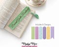 Faux Leather Bookmark SVG, Easy Stitch Bookmark Template, Cricut Bookmark Pattern, Leather Bookmark DIY, Tassel Bookmark, Gift Idea product logo