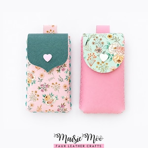 Purse Tissue Cover SVG Pattern, Pocket Pack Holder Sewing Pattern, Facial Tissues Keyring Case Template, Faux Leather