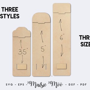 Wristlet Keychain Display Card SVG, Key Fob Display Card, Keyring Card DXF,  Bow Card Template PDF,  files for Cricut