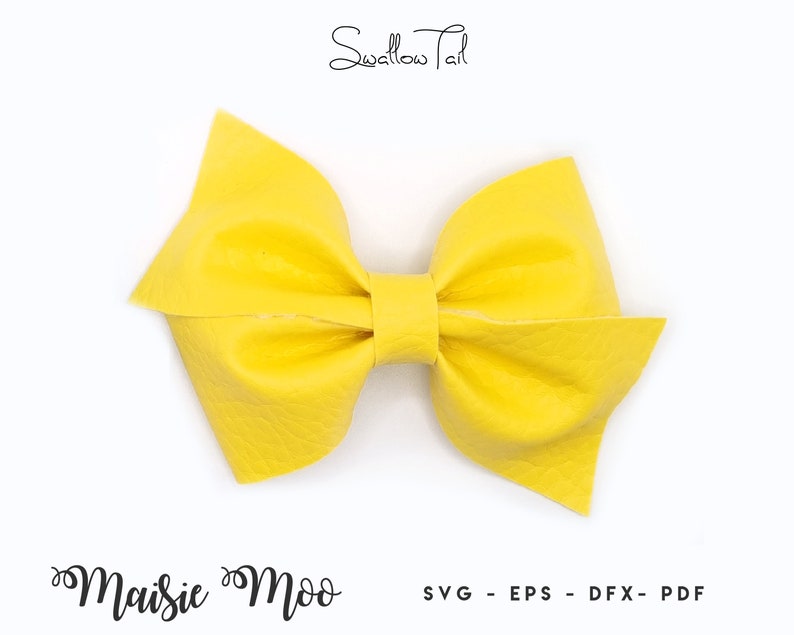 Bow SVG Pinch Bow Template SVG Bow PDF Twisted Hair Bow - Etsy