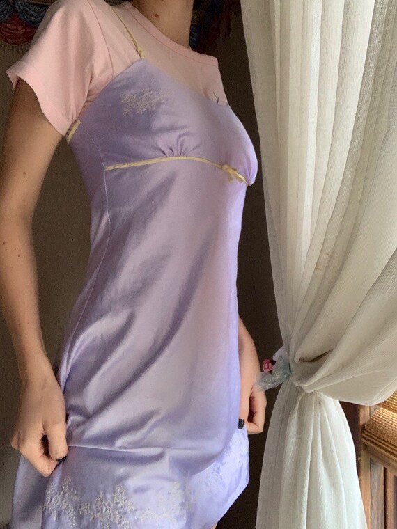 90's Purple slip dress
