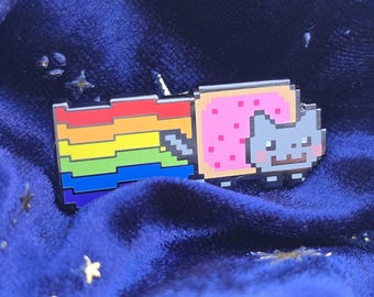 nyan Nyan Cat Juniors Zip-Up Hooded Sweatshirt