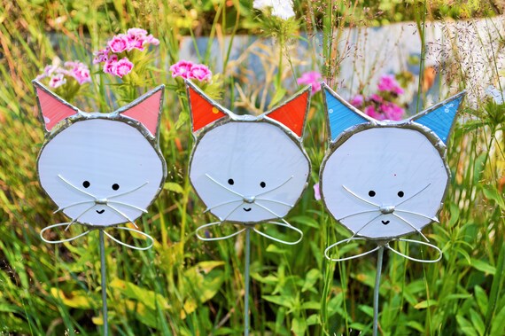 8 Blumenstecker Pflanzenstecker Dekoration Geschenk