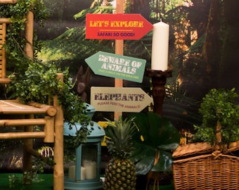 Photo booth; Safari Party Signs; Jungle photo booth; Safari party decorations PRINTABLE