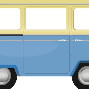 Photo booth; Hippie Van; Weddings decor; Party decor PRINTABLE