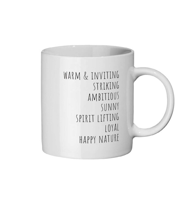 Mugs Spirit flower personality mug My soul flower is the daffodil