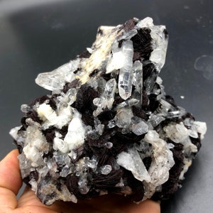 Speculariet/natuurlijk speculariet kristal mineraal exemplaar Q621 afbeelding 1
