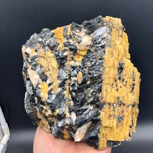 3200g Natural excellent Rare Topaz stone mica Minerals Specimen,Topaz stone Q537 image 9