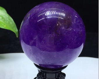 High-Quality Amethyst / Natural Pretty Crystal Ball Natural Purple Quartz Sphere/Crystal Ball/Special Gift