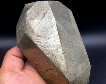 1650g CRYSTAL RARE Natural pyrite ,Big pyrite malachite specimens #Q613