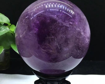 CRYSTAL Amethyst Ball~~Natural Pretty Crystal Ball Natural Purple Quartz Sphere