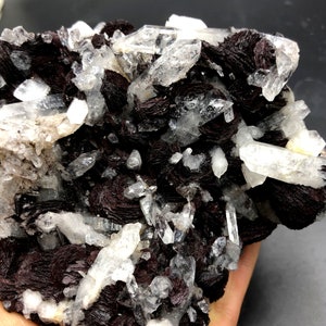 Speculariet/natuurlijk speculariet kristal mineraal exemplaar Q621 afbeelding 5
