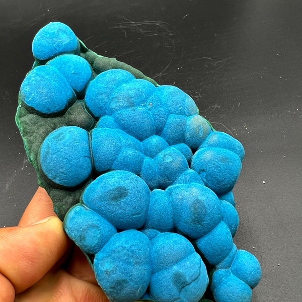 High quality Natural rare blue chrysocolla malachite specimen, China #667