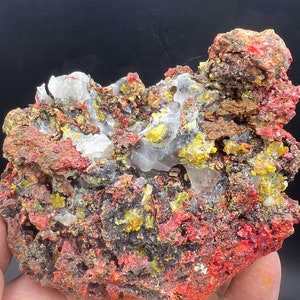 Natural Beautiful Golden &red Mineral Specimen #1019 - Etsy