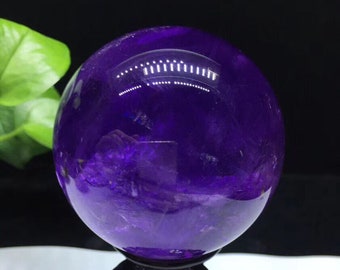 Crystal Amethyst/Natural Pretty Crystal Ball Natural Purple Quartz Sphere/Crystal Ball/Special Gift