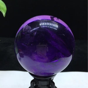CRYSTAL Amethyst / Natural Pretty Crystal Ball Natural Purple Quartz Sphere/Crystal Ball/Special Gift