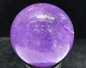 AAAA+++ Amethyst Ball ~~  Natural Pretty Crystal Ball Natural Purple Quartz Sphere