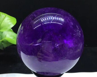 High-Quality Amethyst / Natural Pretty Crystal Ball Natural Purple Quartz Sphere/Crystal Ball/Special Gift