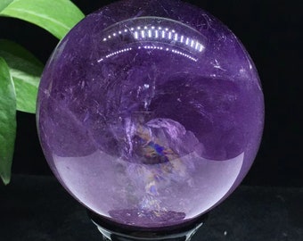 AAAA+++ Amethyst Ball ~~  Natural Pretty Crystal Ball Natural Purple Quartz Sphere