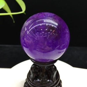 Amethyst Ball,Natural Pretty Amethyst Crystal Ball Natural Purple Quartz Sphere