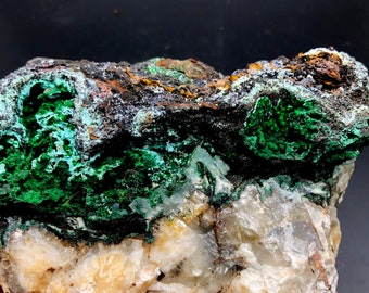 2050g Crystal  beautiful Natural big conichalcite crystal mineral specimens #Q657