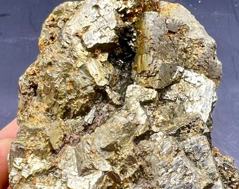 1250g 希少天然原石金鉱石クリスタル標本 #Q974 - Etsy 日本