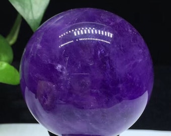 High-Quality Amethyst / Natural Purple Clear Quartz Amethyst Sphere/Crystal Ball/Special Gift